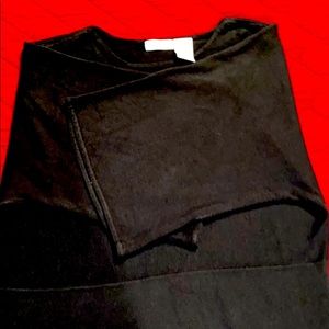 Sz XL soft black dressy sweater by White Stag